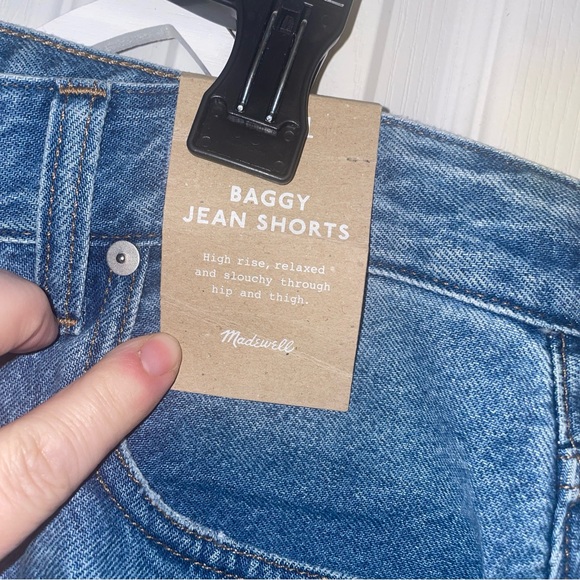 Men’s Madewell baggy denim  jean shorts size 31 - Picture 2 of 11